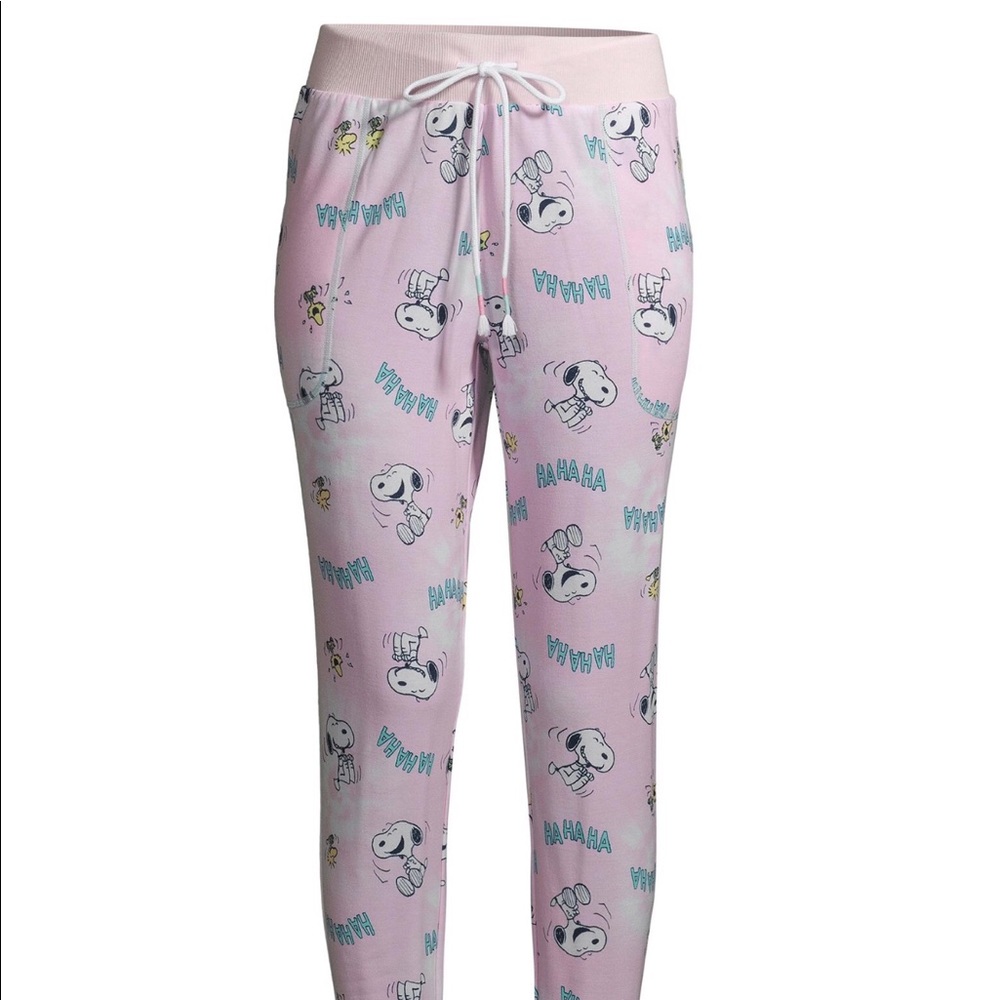 Peanuts Snoopy Jogger Sleepwear Bottoms XL and 2X